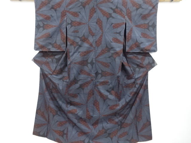 JAPANESE KIMONO / DORO OSHIMA TSUMUGI (5 maruki)